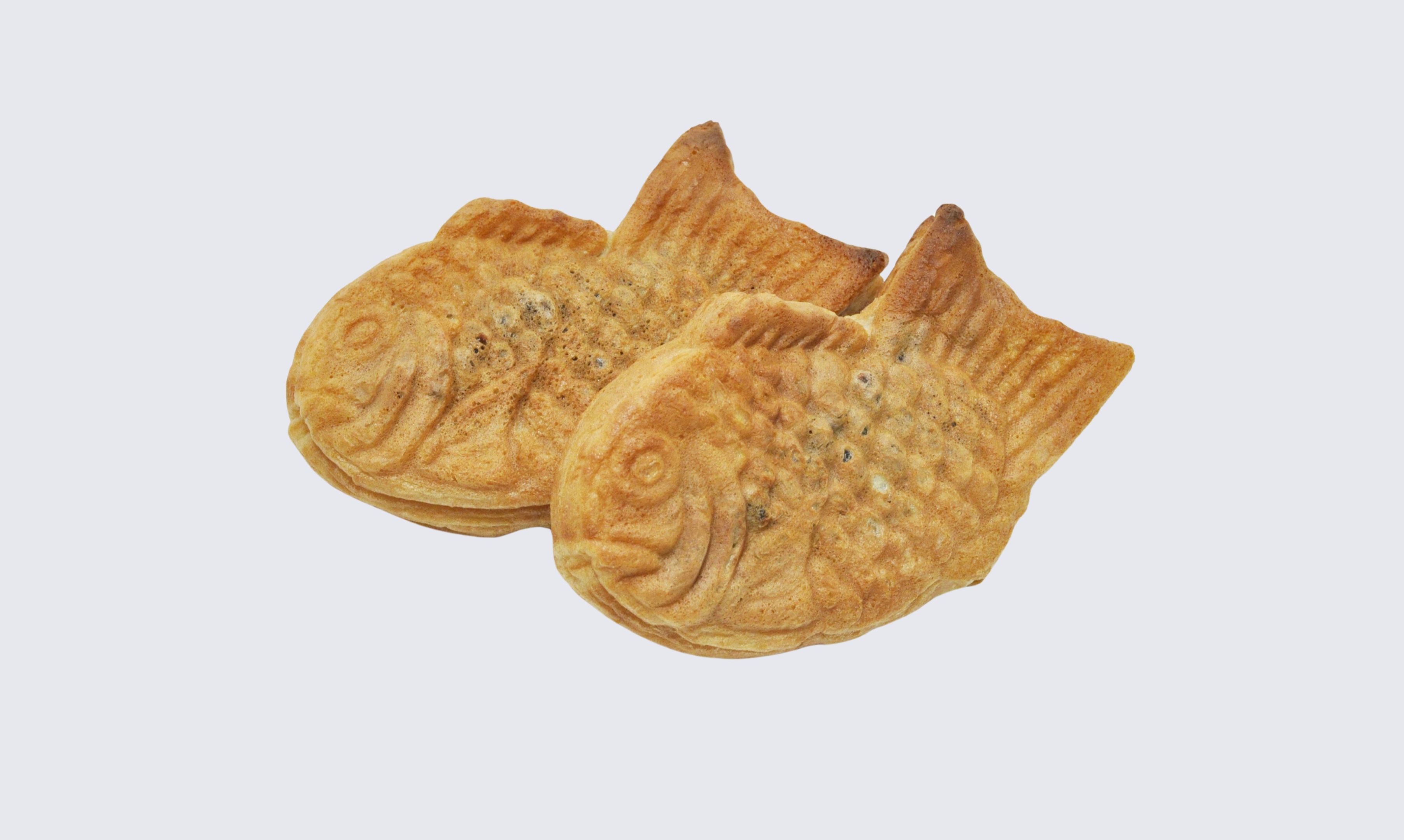 Taiyaki (Red Bean Stuffed Fish Shaped Waffle)