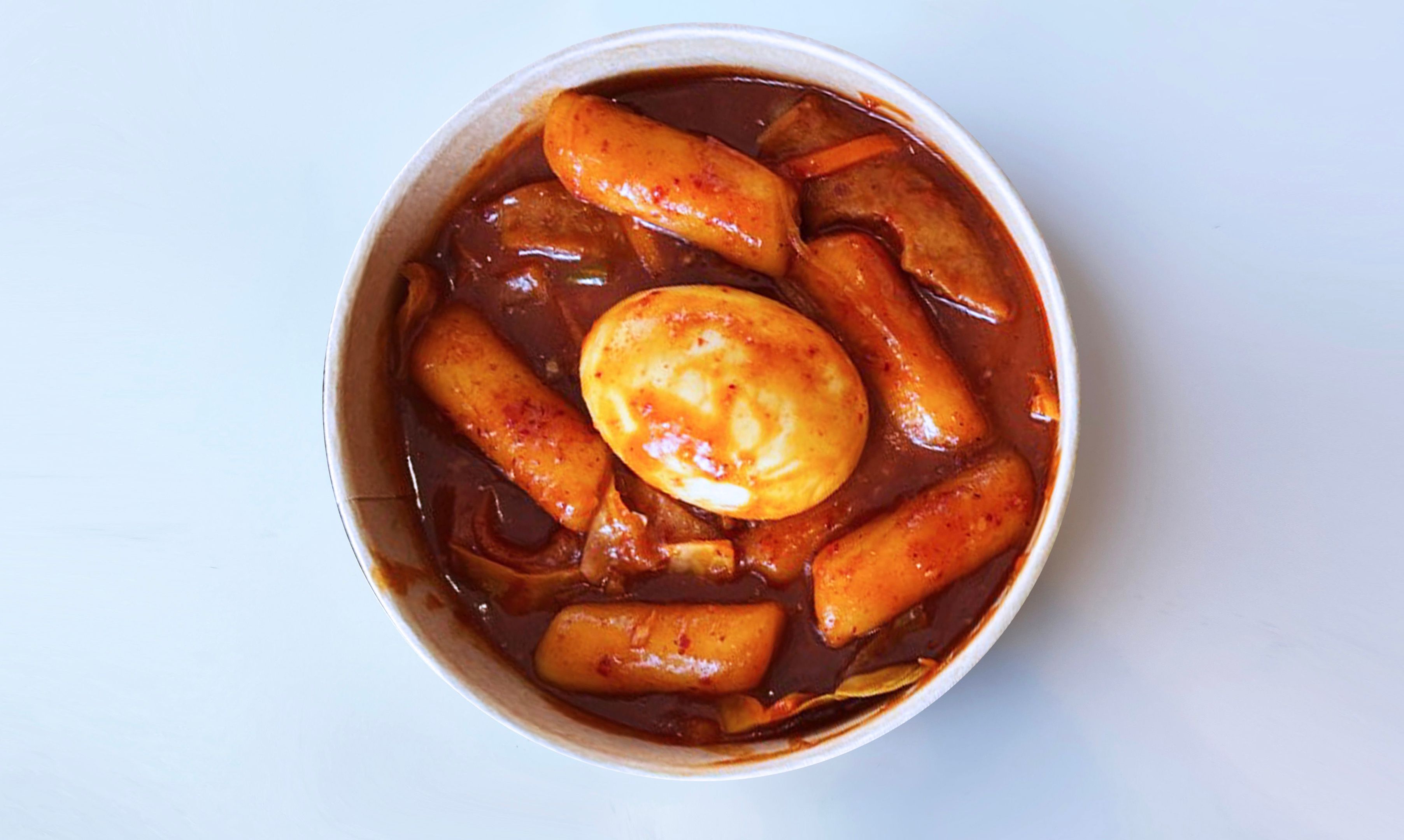 Korean Spicy Rice Cakes (Tteokbokki)