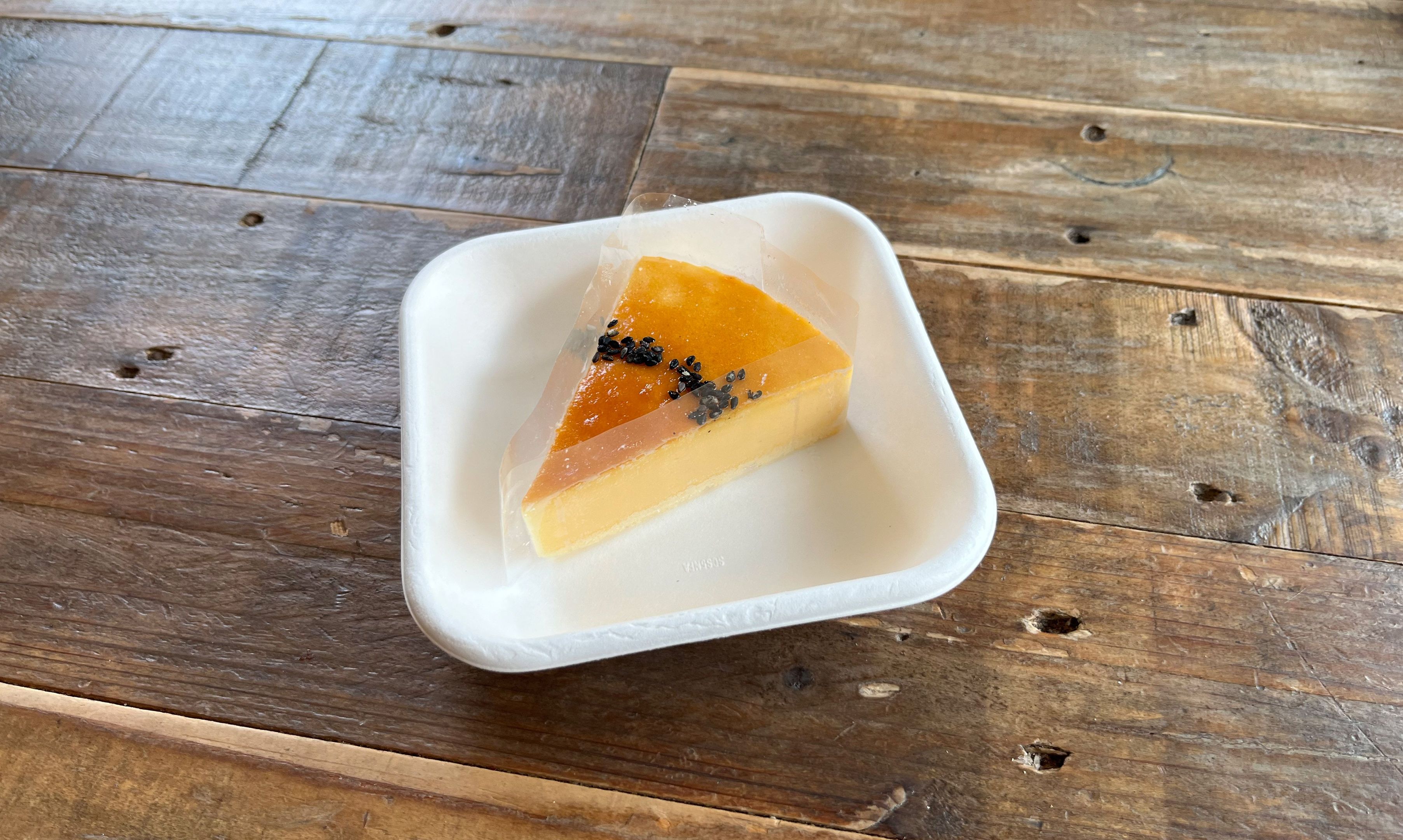 Korean Sweet Potato Cheesecake