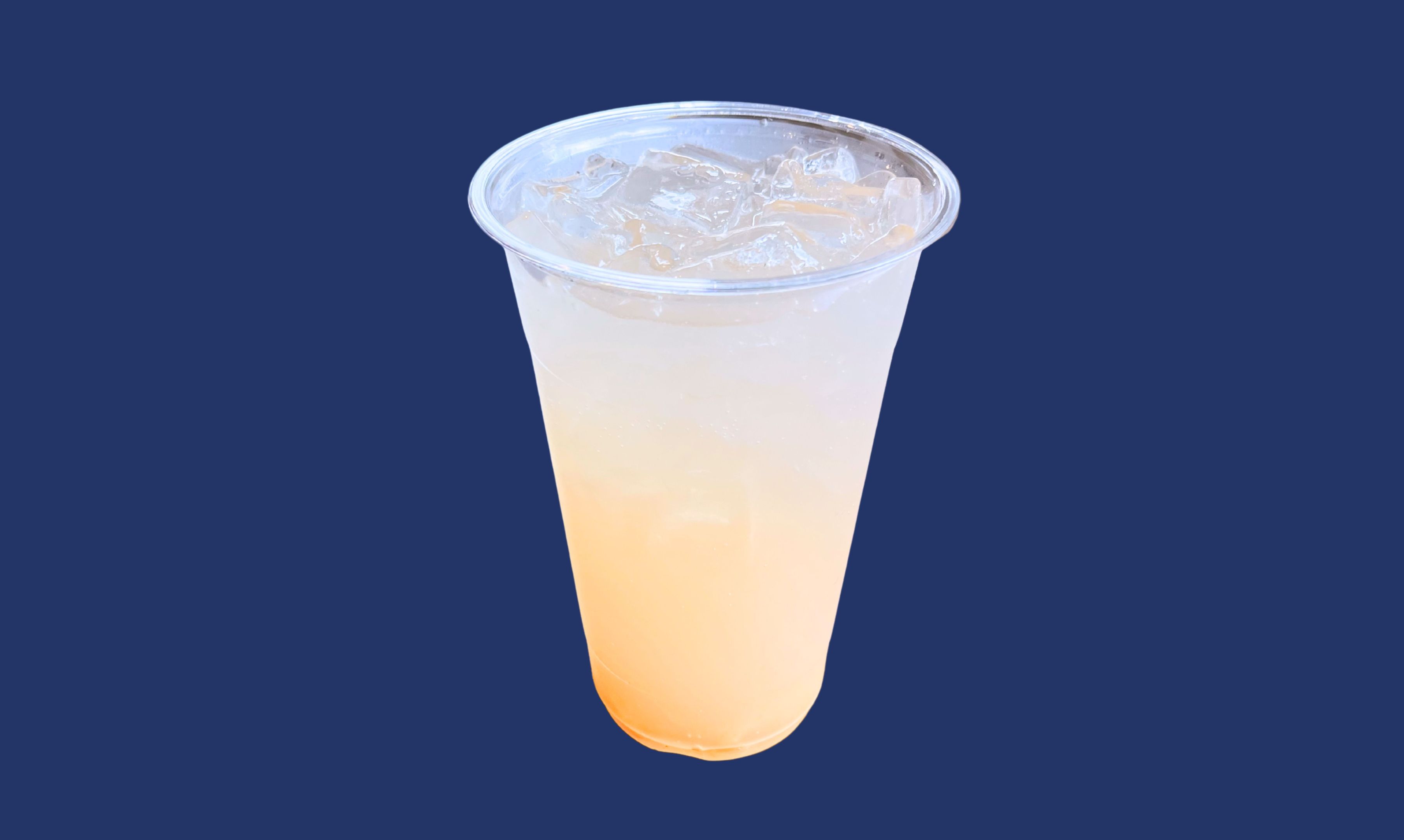 Sparkling Summer Peach Yuzu Lemonade
