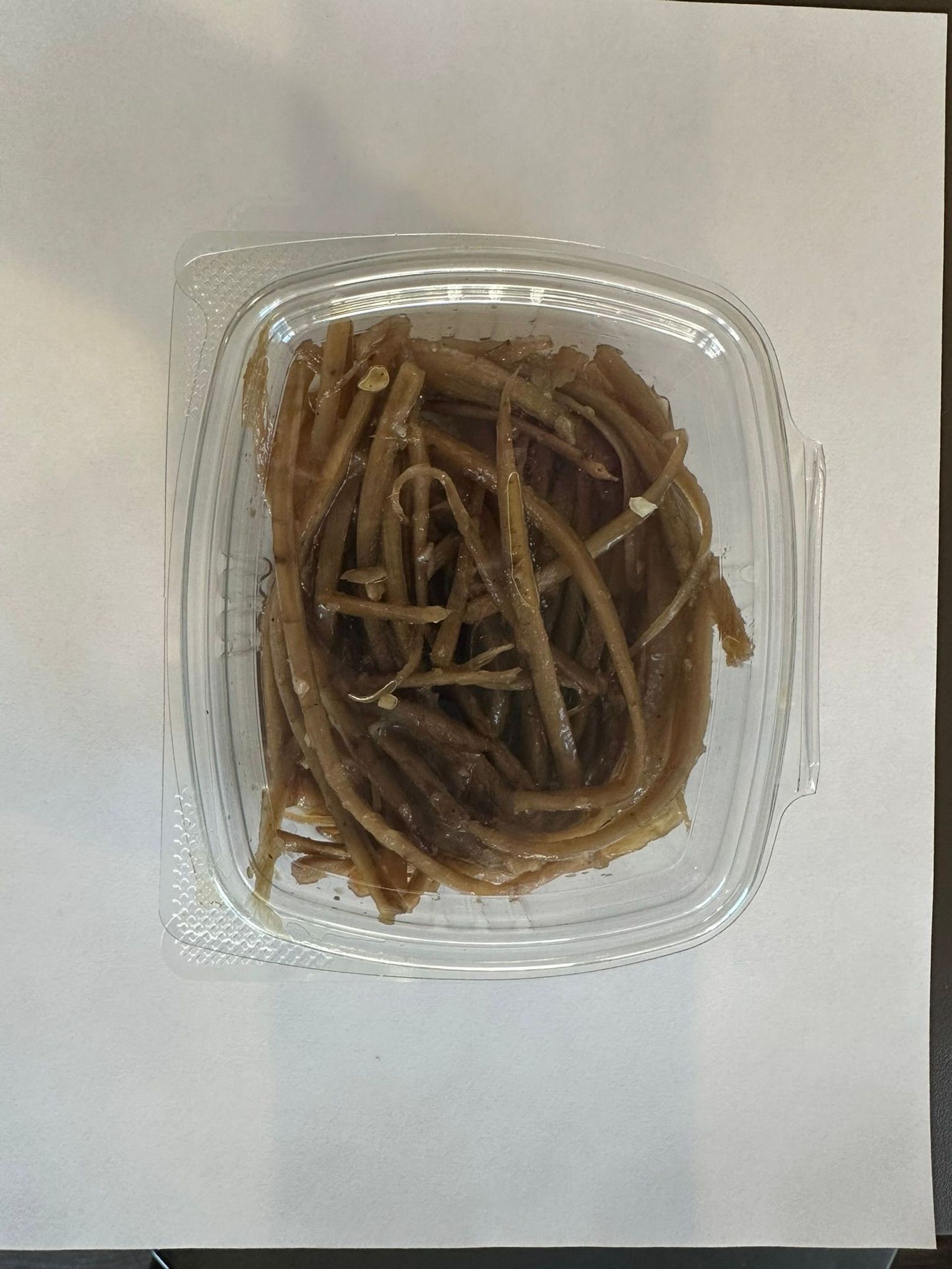 Marinated Burdock Roots