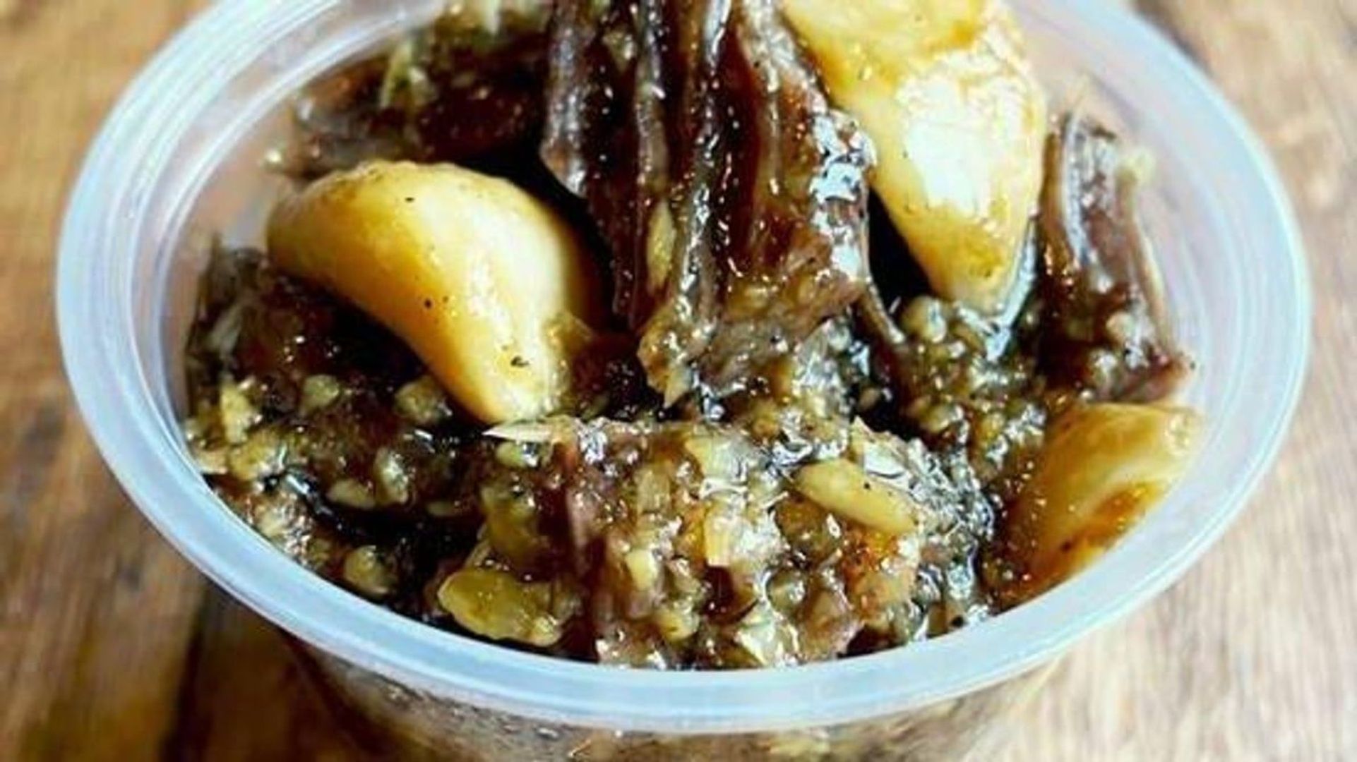 Braised Beef and Garlic (장조림)