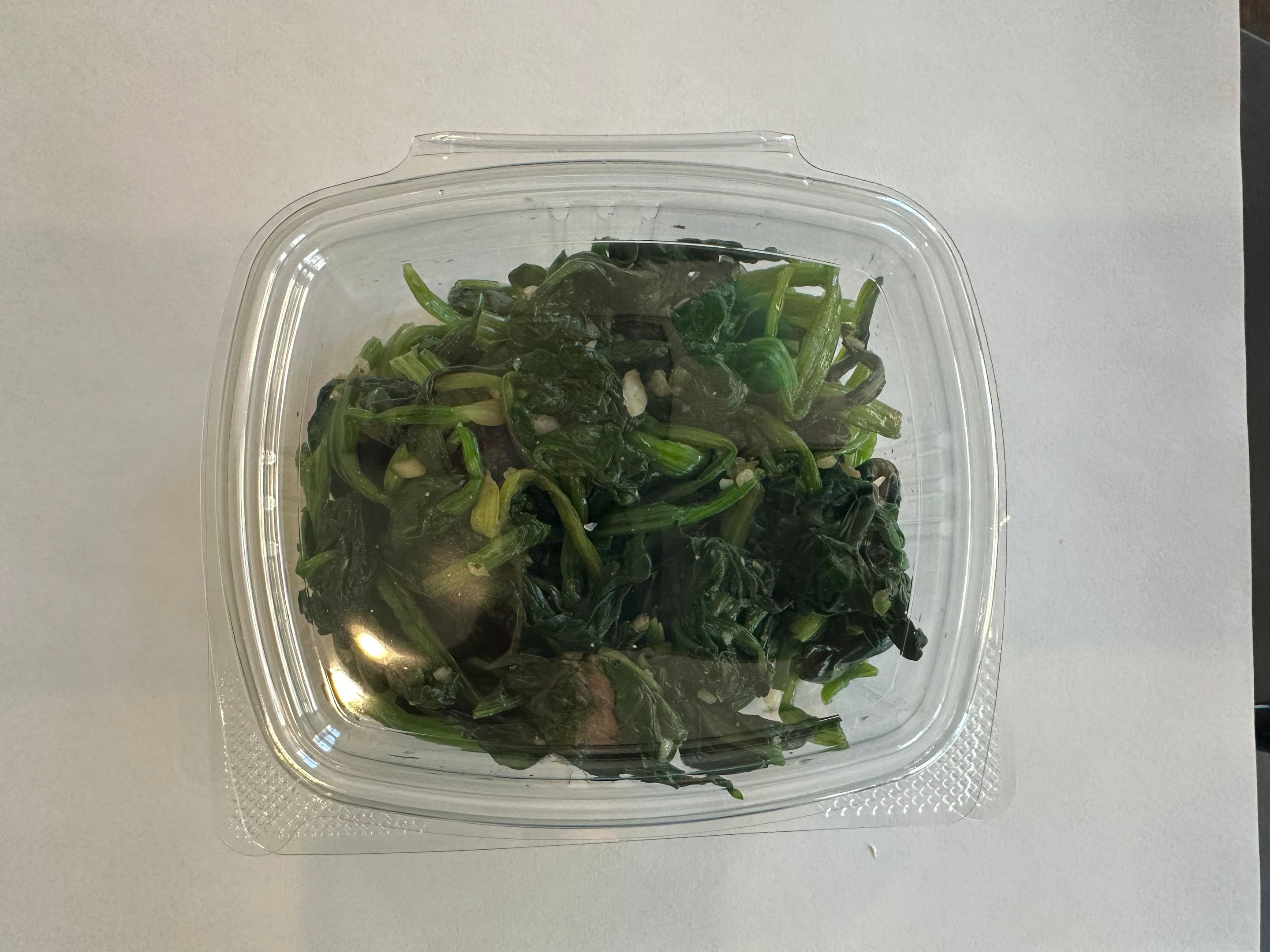Marinated Spinach