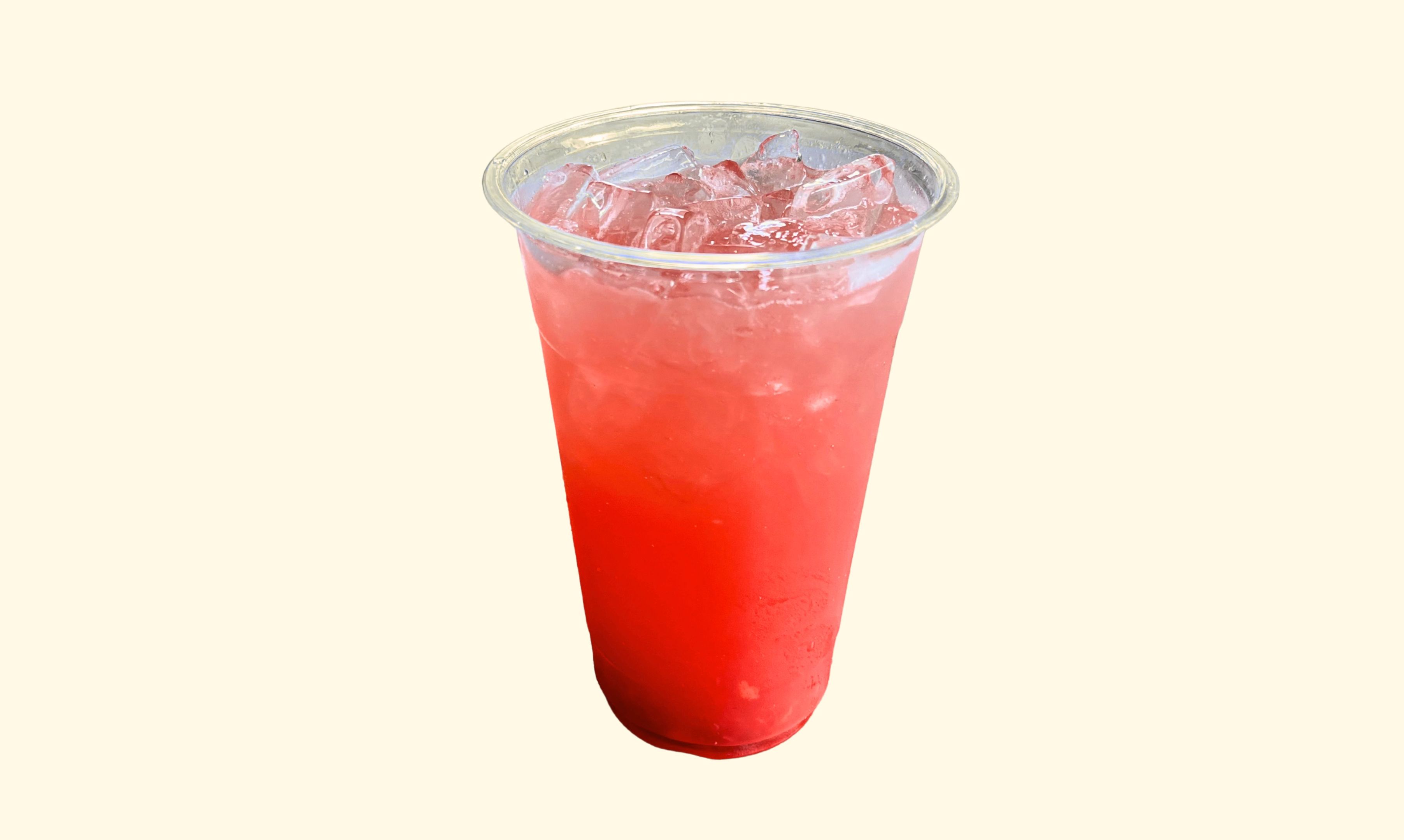 Sparkling Strawberry Yuzu Lemonade
